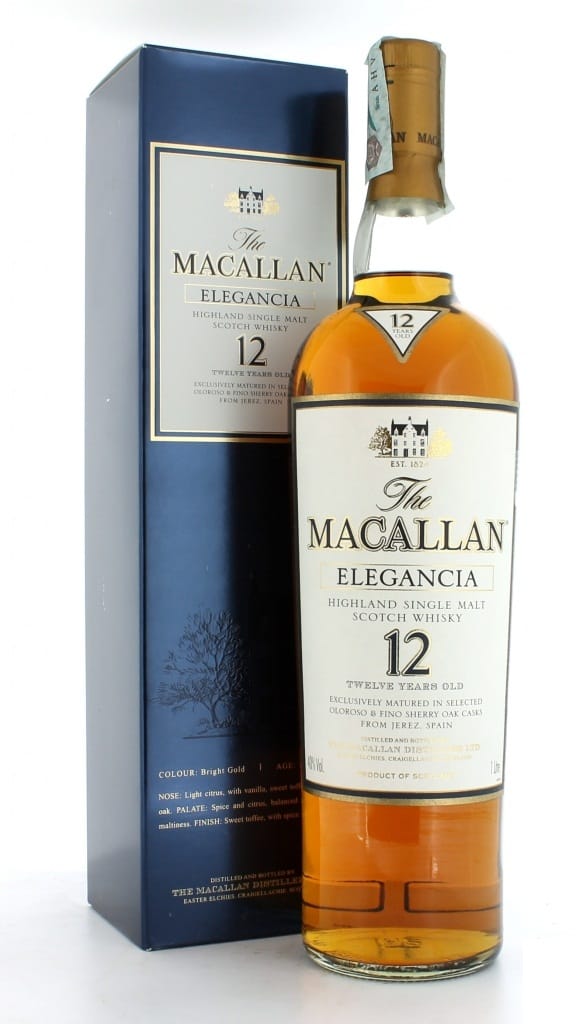 Macallan Elegancia 12 Yr Single Malt Scotch Whisky Review