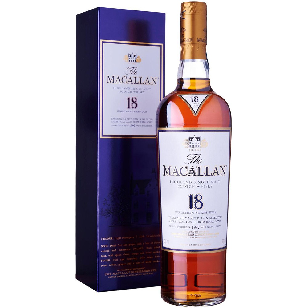 Macallan 18 Yr Highland Single Malt Scotch Whisky Review