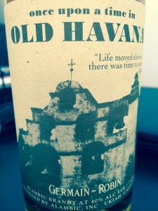 Germain-Robin Old Havana Alambic Brandy
