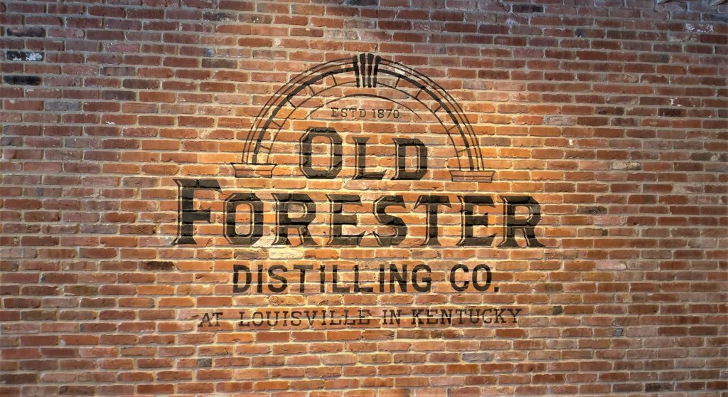 Old Forester Distillery sign