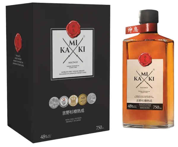 KAMIKI Blended Malt Whisky 48,00% 0,50 Liter