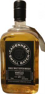 Cadenhead's Mortlach 21 yr Small Batch Single Malt Scotch Whiskey