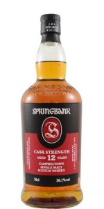 Springbank 12 yr cask strength batch 21