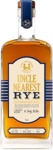 Uncle Nearest Uncut/Unfiltered Straight Rye Whiskey