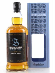 Springbank 19 yr Single Cask Single Malt Whisky