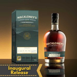 Macaloneys Kirkinriola Single Cask Series Canadian Island Triple Distilled Potstill Whisky