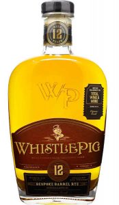 WhistlePig 12 yr Bespoke Barrel Rye Whiskey Aged in Cognac
