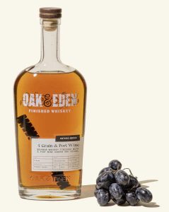 Oak & Eden Whisk(e)y Apostle Bourbon with Port Wine Infused American Oak Spiral