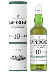 Laphroaig 10 Year Cask Strength Batch 012 Islay Single Malt Whisky