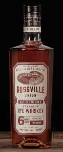 Rossville Union Bottled in Bond 6 Year Old Straight Rye Whiskey