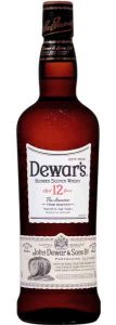 Dewar's 12 Year Blended Scotch older bottle