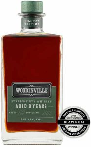 Woodinville 8 Year Old Limited Edition Straight Rye Whiskey