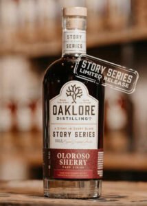 Oaklore Oloroso Sherry Cask Finished Four Grain Bourbon