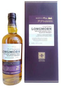 Longmorn 25 Year Limited Release Speyside Single Malt Scotch Whisky