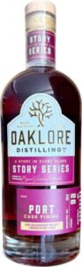 Oaklore Port Cask Finish Four Grain Bourbon Whiskey